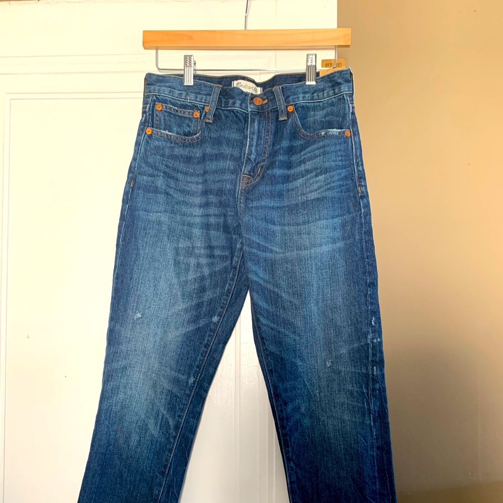 Madewell Straight Leg Cropped Jean Sz26 NWT